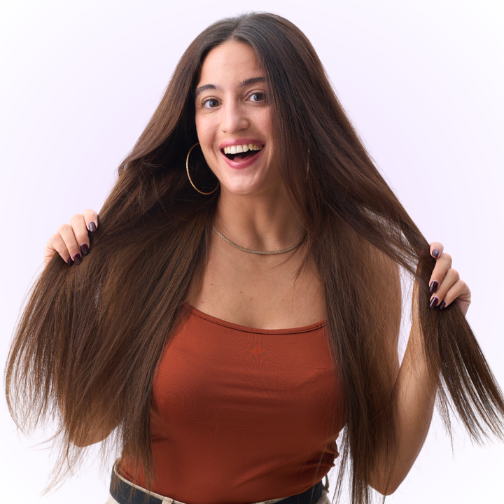 2 Pieces Clip-In Extensions-Straight