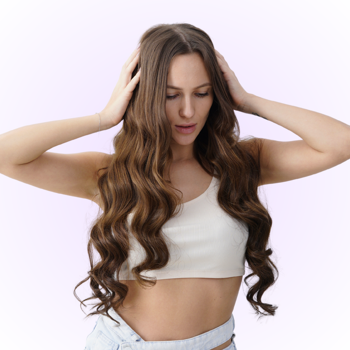 5 Pieces Clip-In Extensions-Wavy