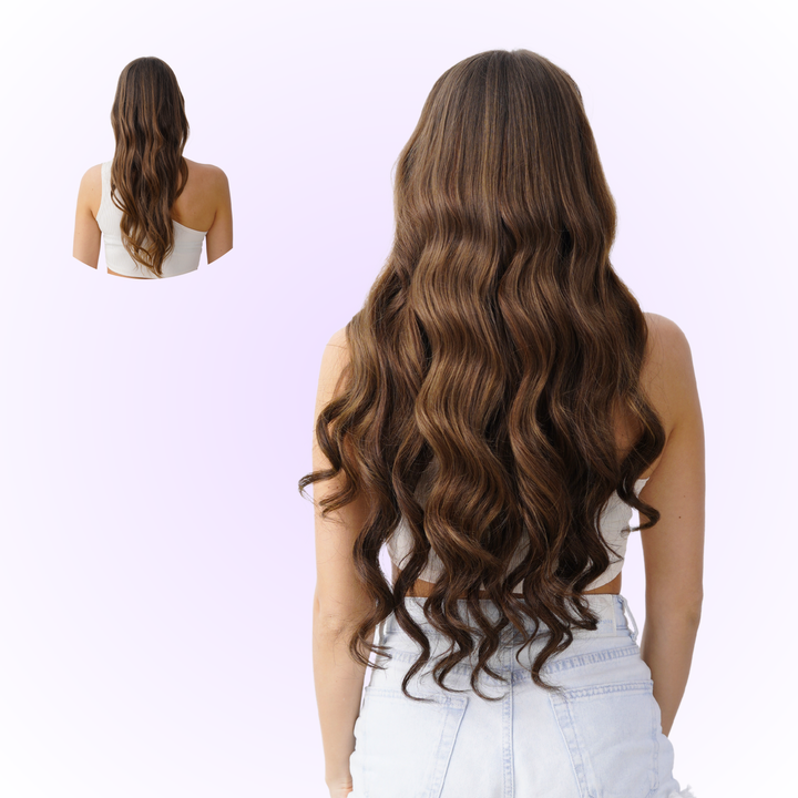 5 Pieces Clip-In Extensions-Wavy